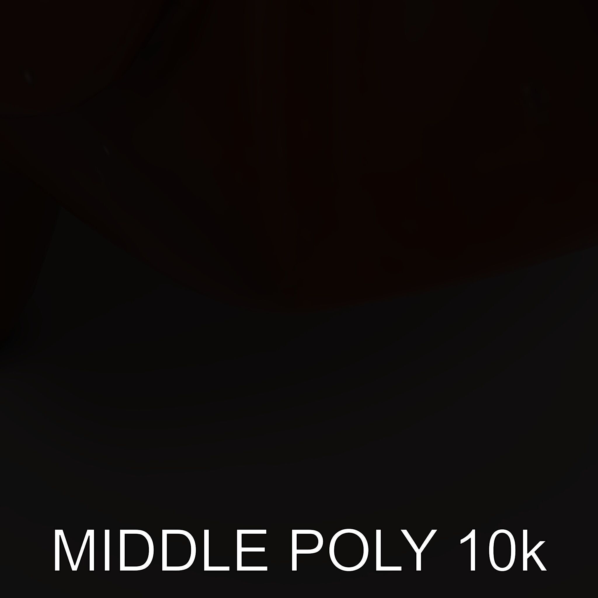 Abstract Bird Sculpture Model Pack Low-poly 3D model_13