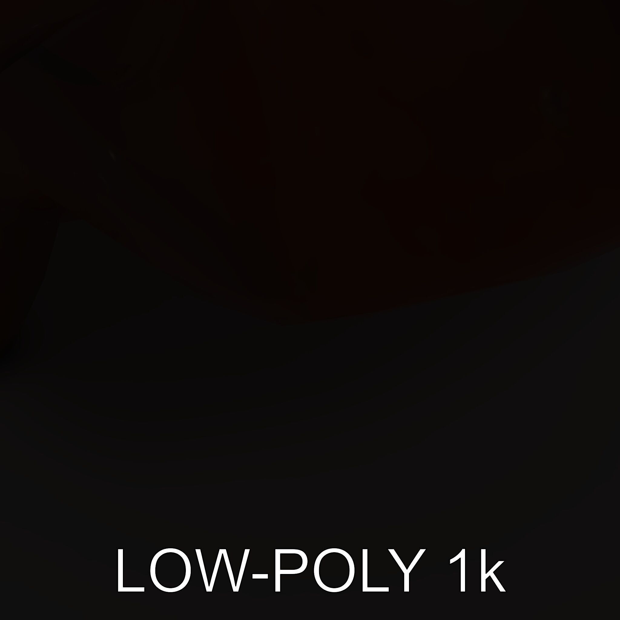 Abstract Bird Sculpture Model Pack Low-poly 3D model_23