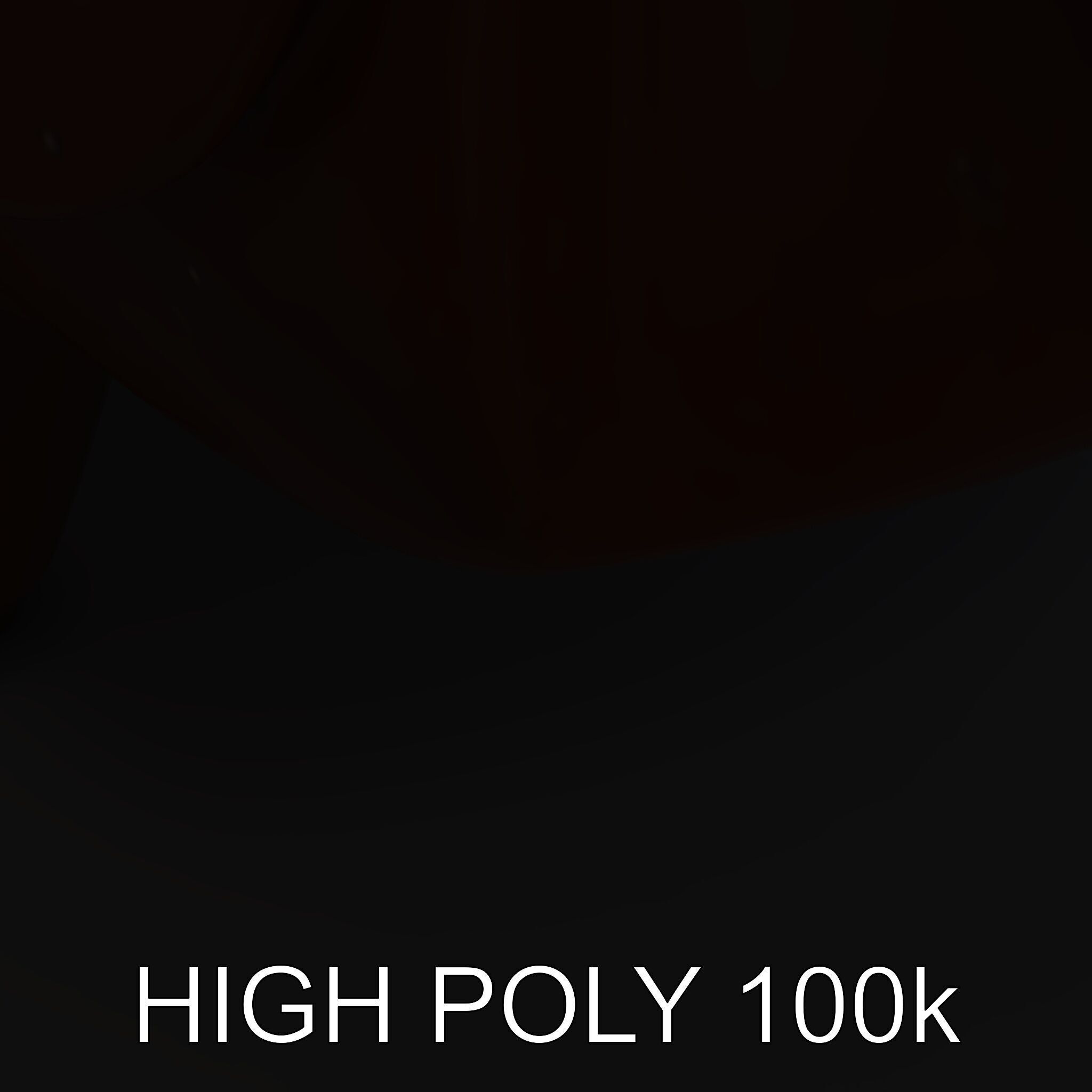 Abstract Bird Sculpture Model Pack Low-poly 3D model_35