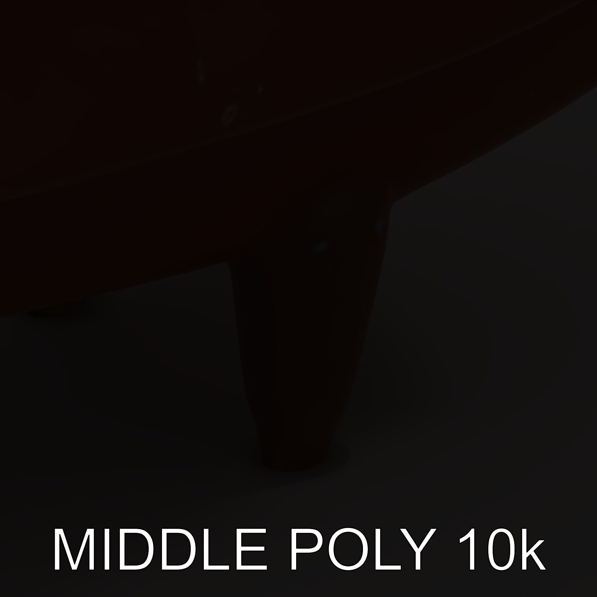 Abstract Bird Sculpture Model Pack Low-poly 3D model_16