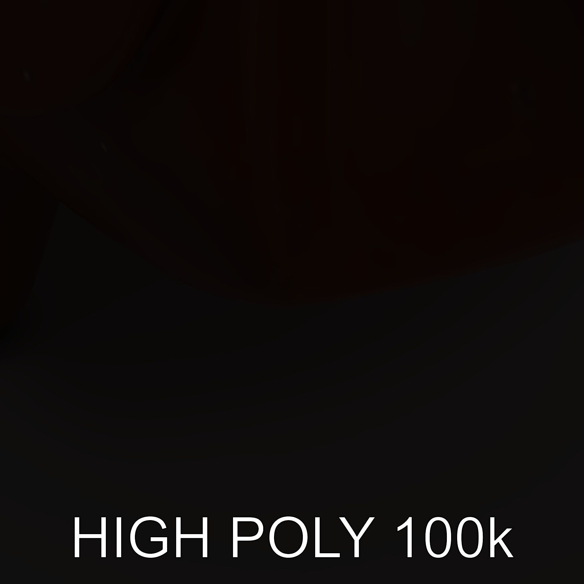 Abstract Bird Sculpture Model Pack Low-poly 3D model_18