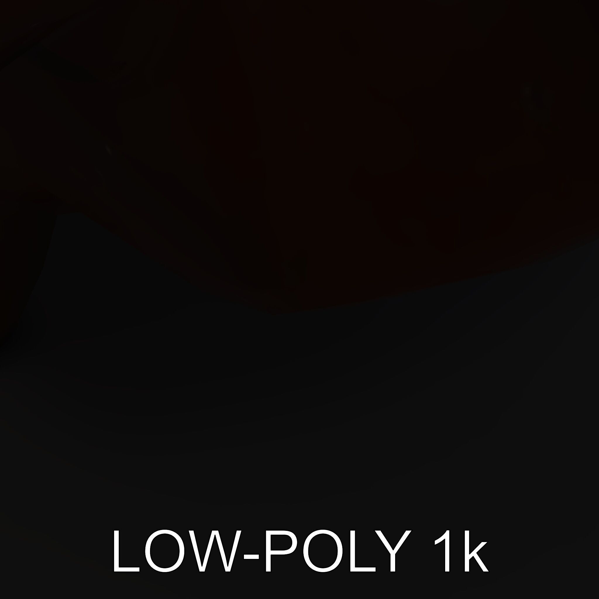 Abstract Bird Sculpture Model Pack Low-poly 3D model_28