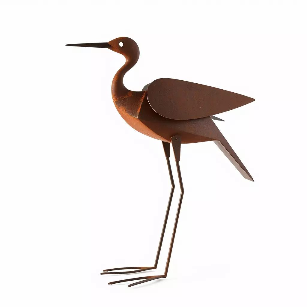 Abstract Bird Sculpture Model Pack Low-poly 3D model_0