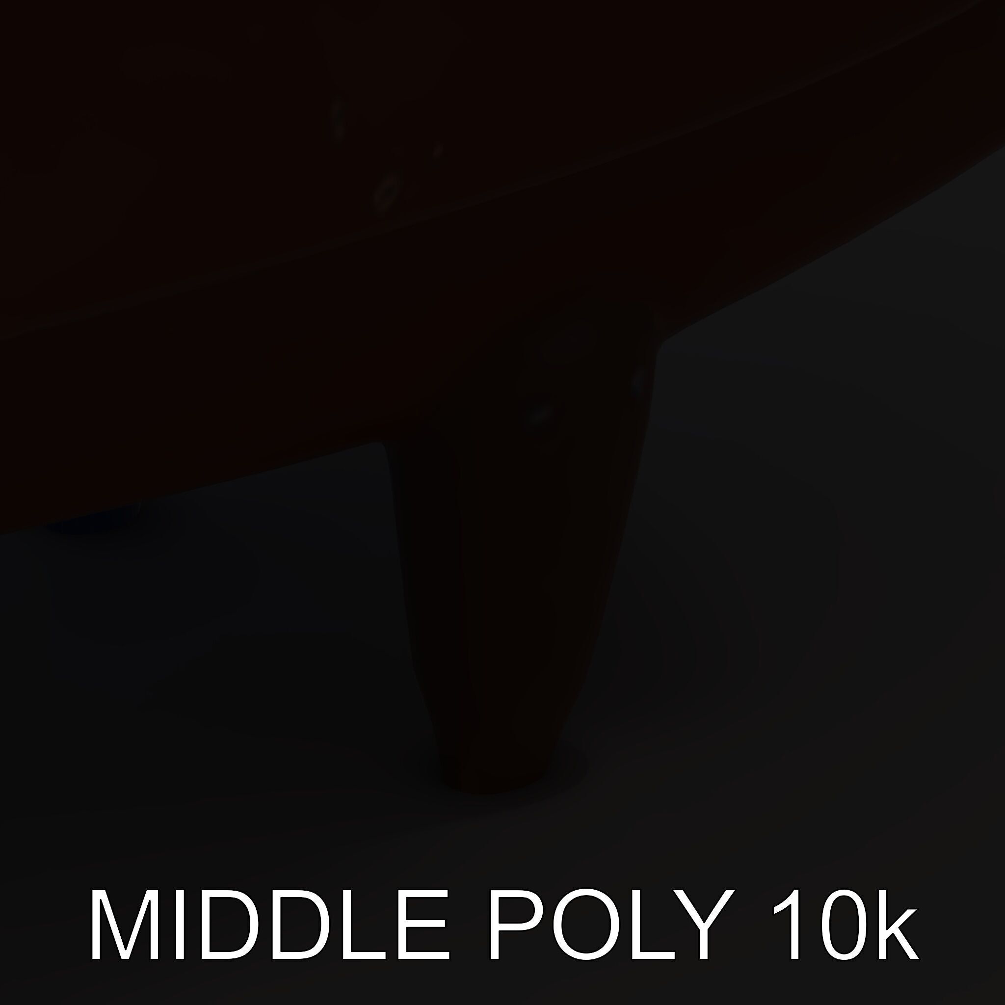 Abstract Bird Sculpture Model Pack Low-poly 3D model_24