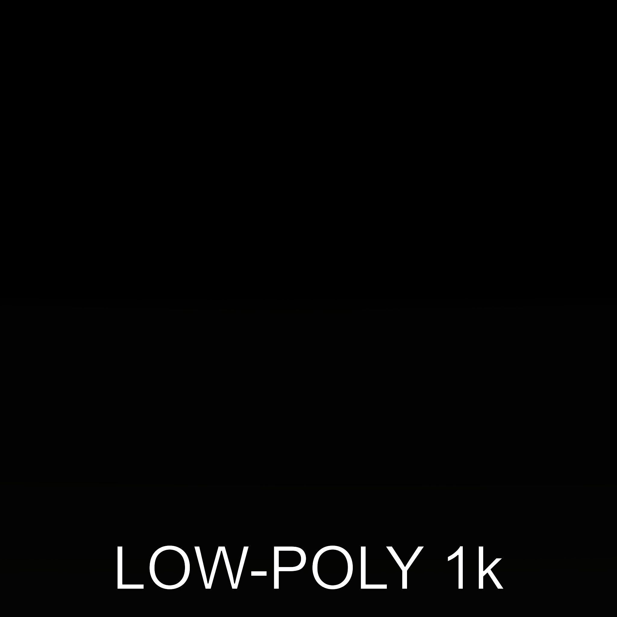 Abstract Bird Sculpture Model Pack Low-poly 3D model_11