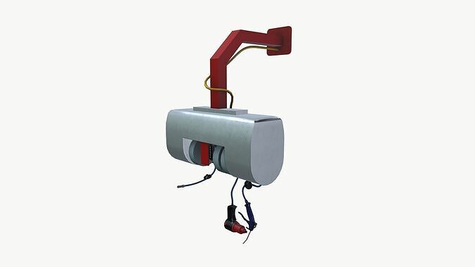 Pneumatic hanger 3D model