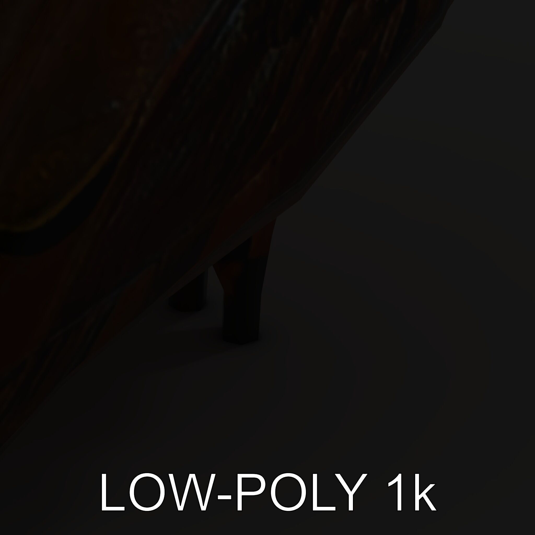 Bird Sculpture Model Pack with Detailed Textures Low-poly 3D model_15