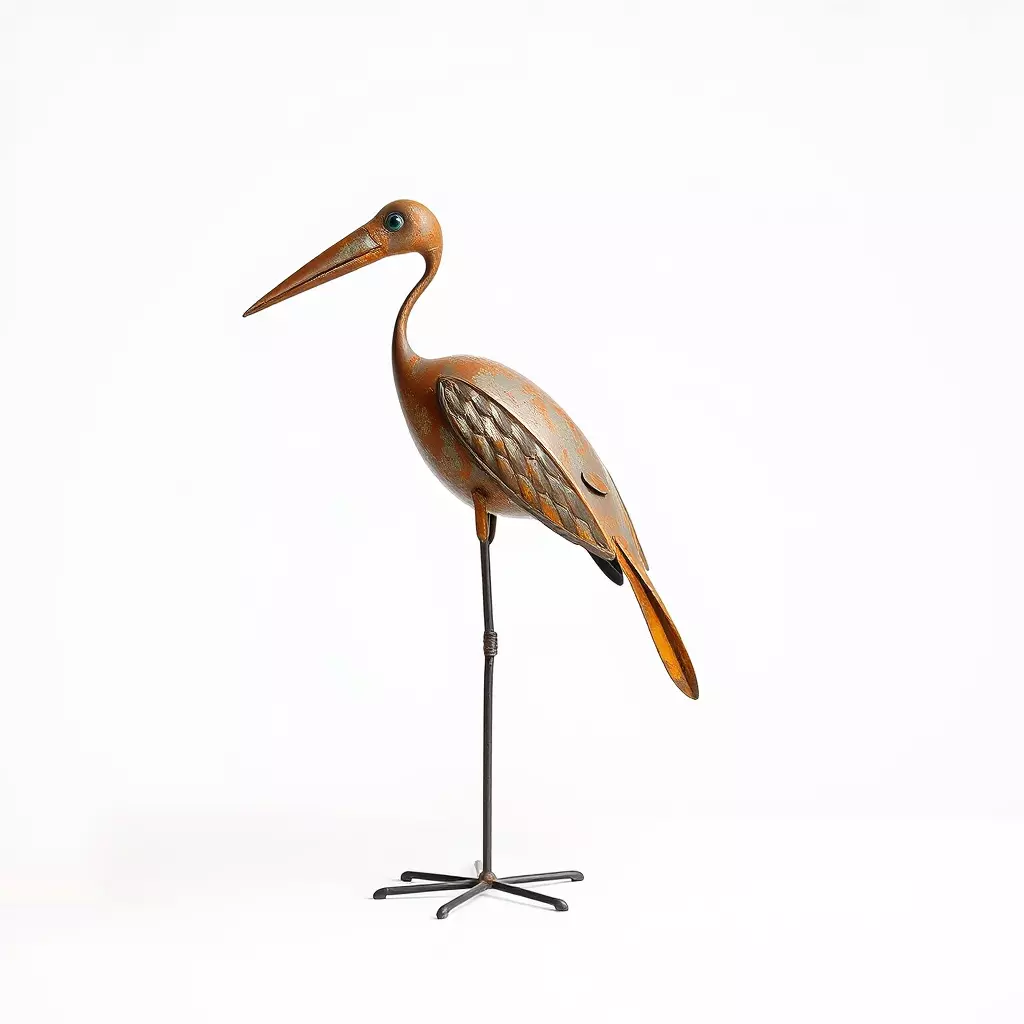 Bird Sculpture Model Pack with Detailed Textures Low-poly 3D model_0