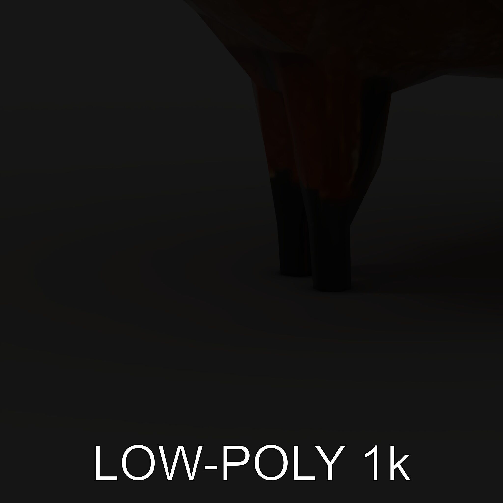 Bird Sculpture Model Pack with Detailed Textures Low-poly 3D model_12