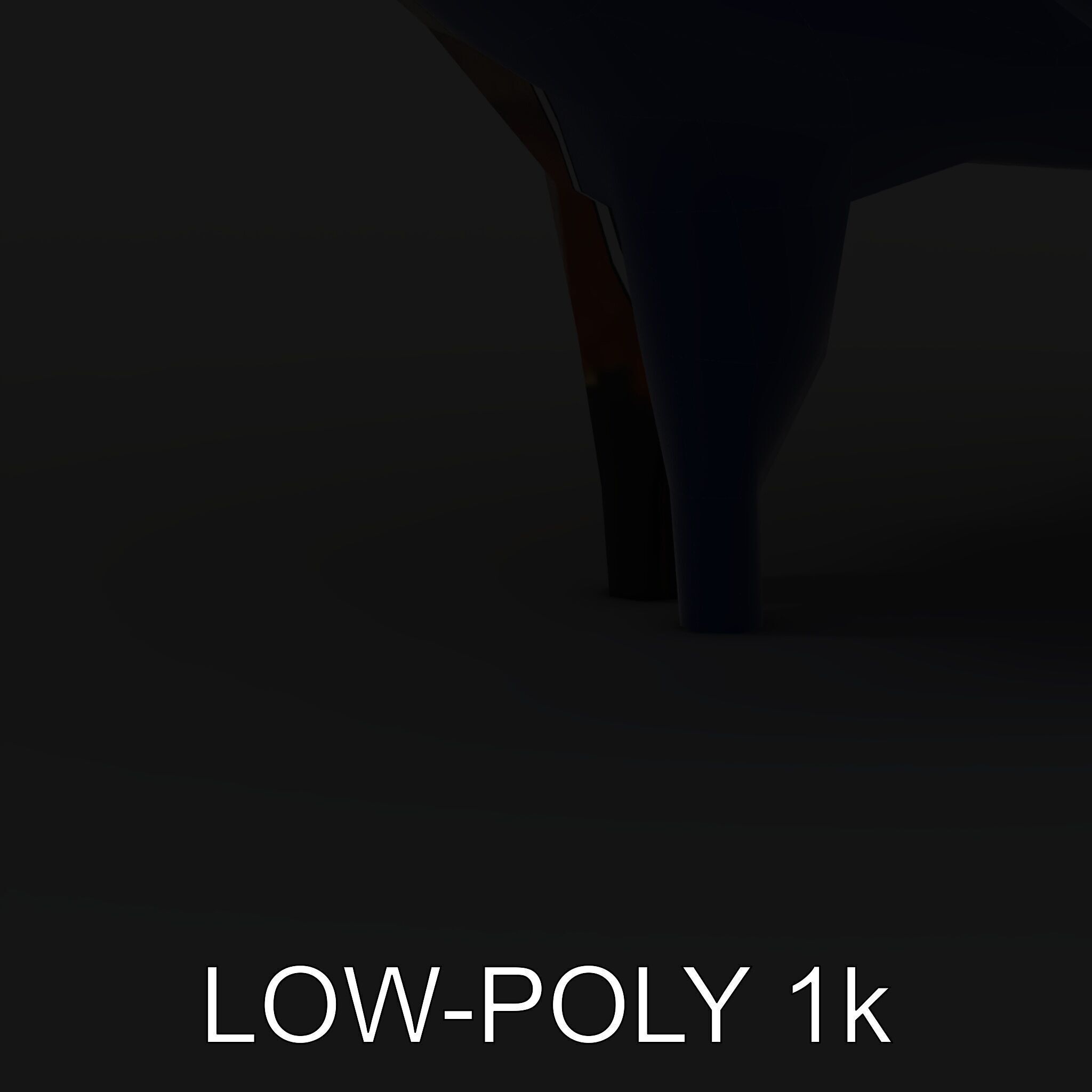 Bird Sculpture Model Pack with Detailed Textures Low-poly 3D model_26