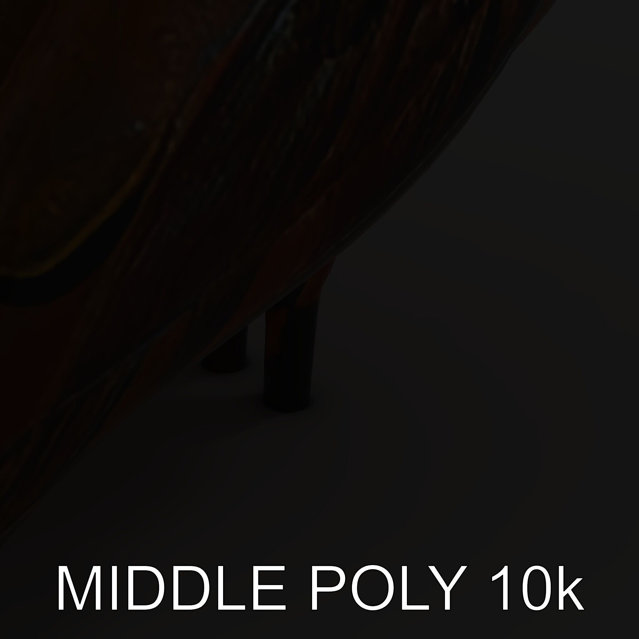 Bird Sculpture Model Pack with Detailed Textures Low-poly 3D model_6