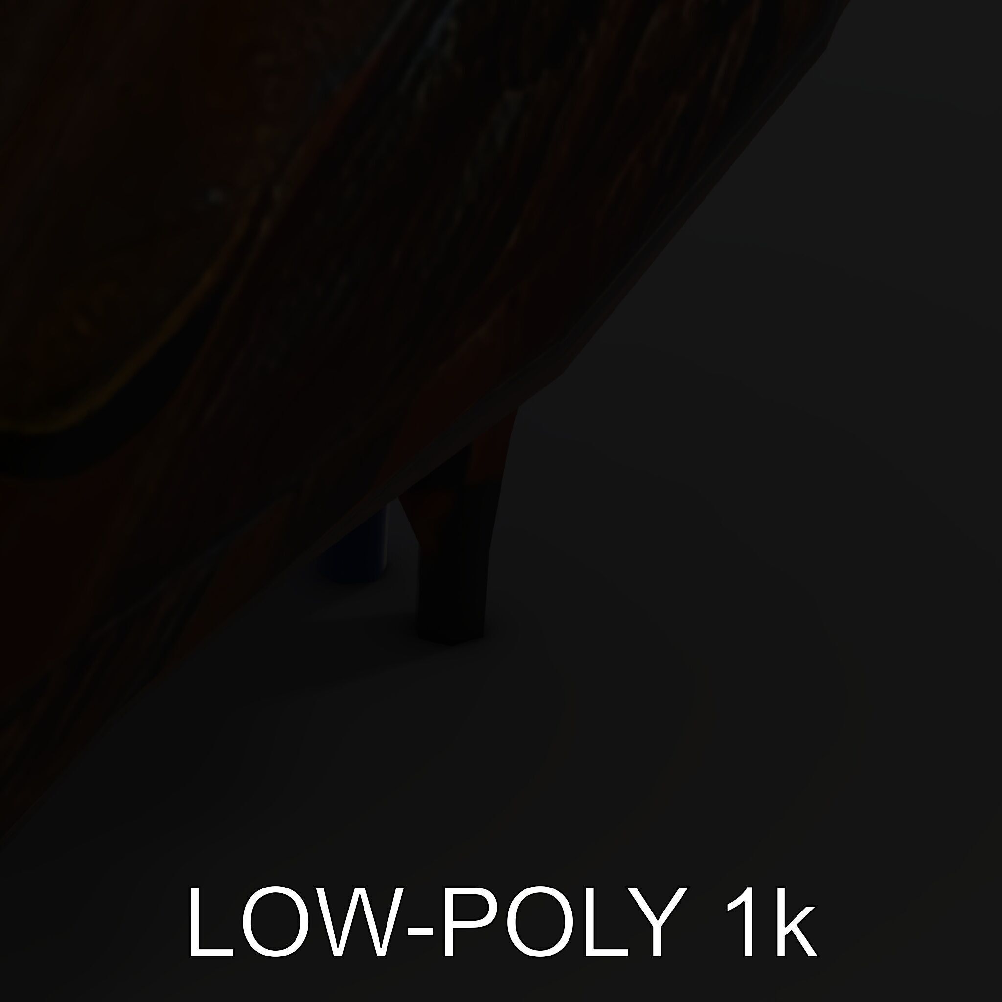 Bird Sculpture Model Pack with Detailed Textures Low-poly 3D model_17