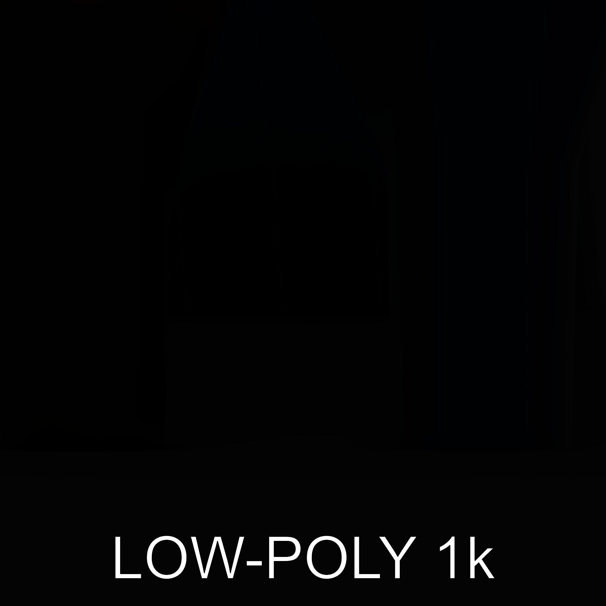 Bird Sculpture Model Pack with Detailed Textures Low-poly 3D model_31