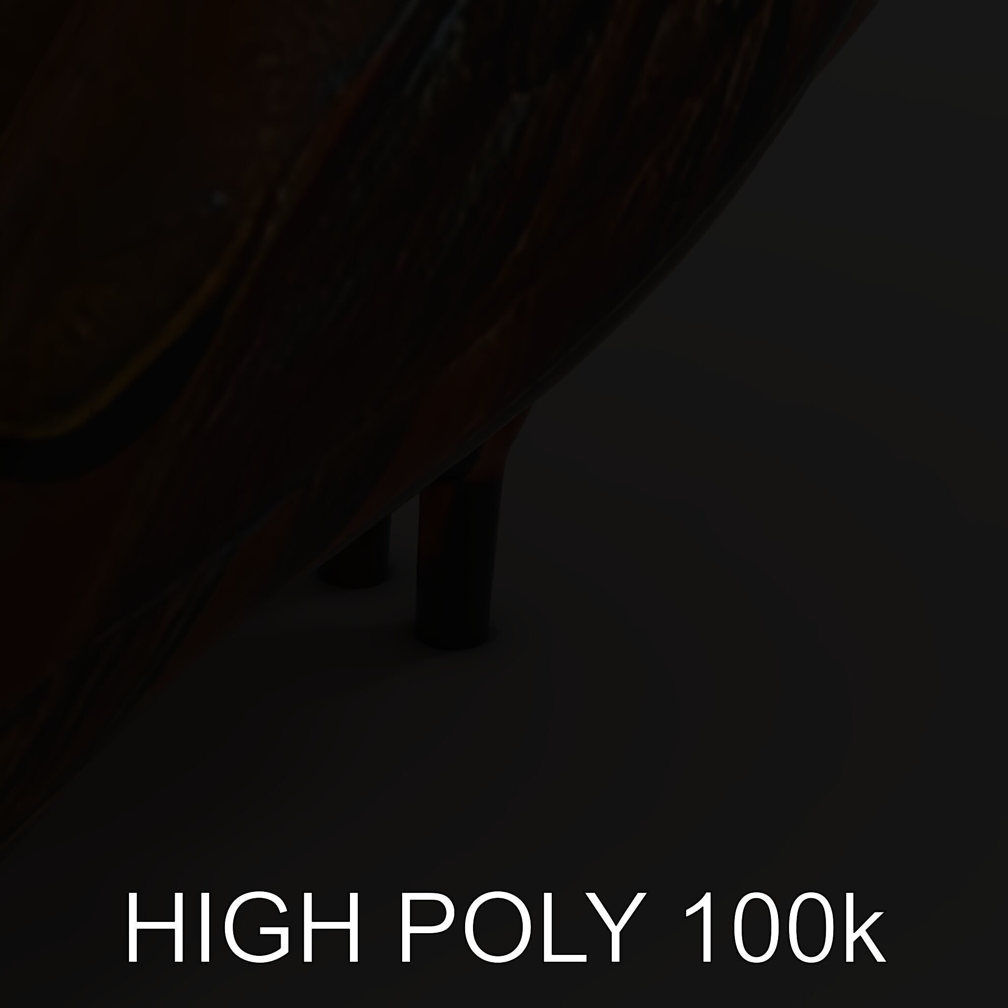 Bird Sculpture Model Pack with Detailed Textures Low-poly 3D model_13