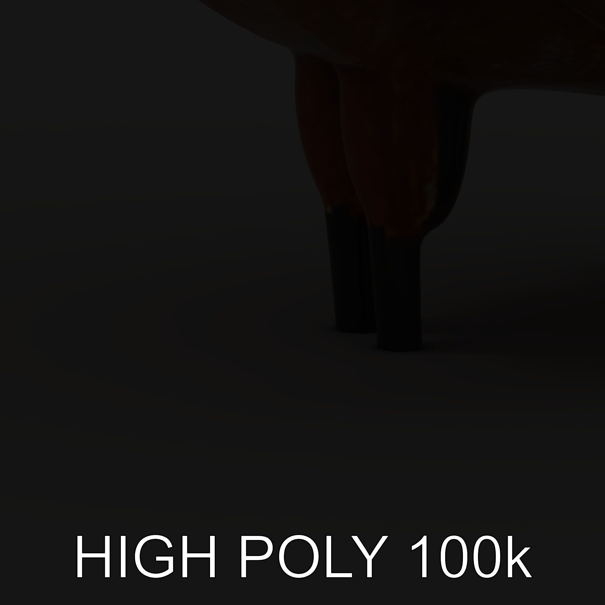 Bird Sculpture Model Pack with Detailed Textures Low-poly 3D model_4