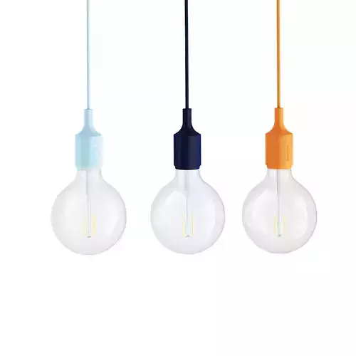 E27 Pendant Led Lamp by Muuto 3D model