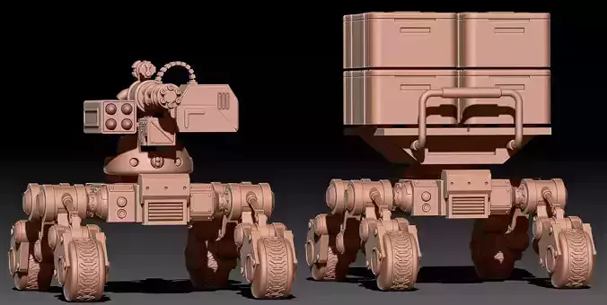 Sentry and transport drone