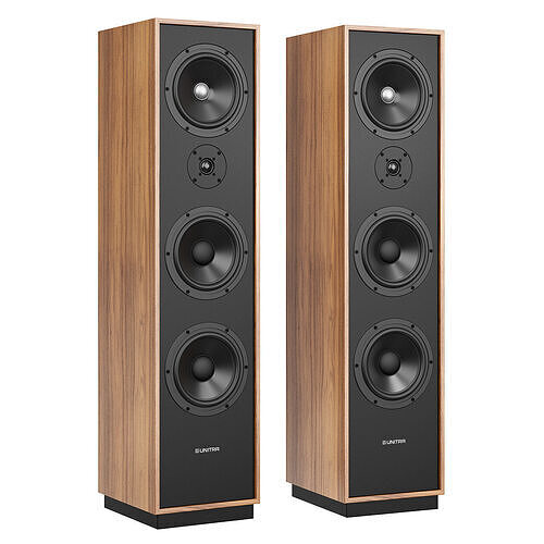 ZGZ 801 Speakers System by Unitra 3D model