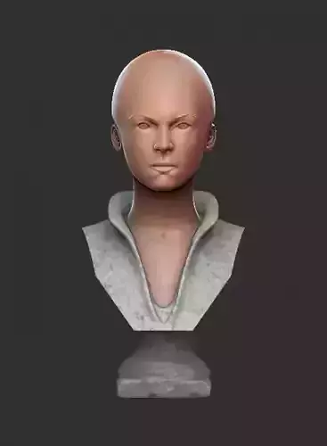 Elizabeth bust 3D model