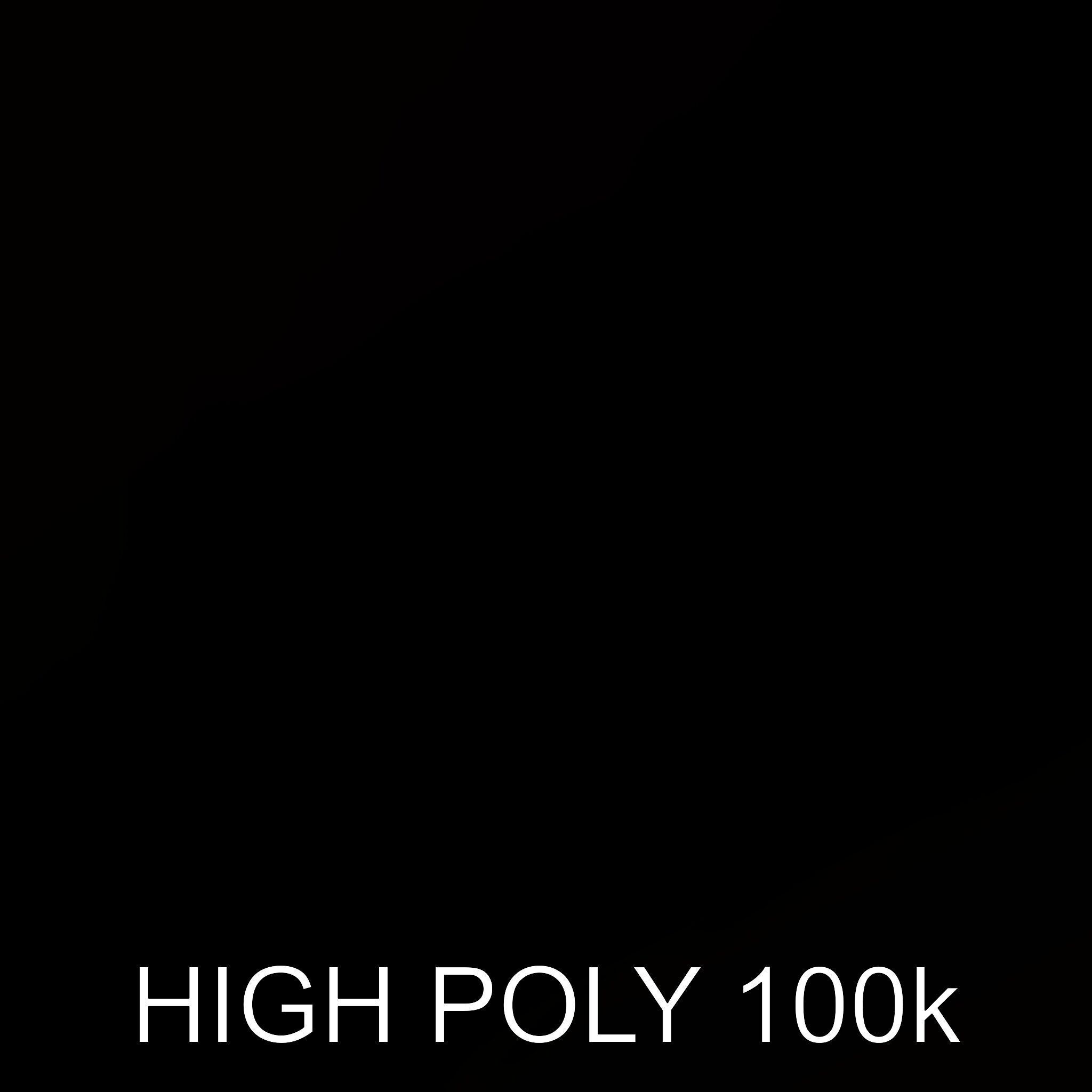 Ornamental Spiral Metalwork Model Pack Low-poly 3D model_23