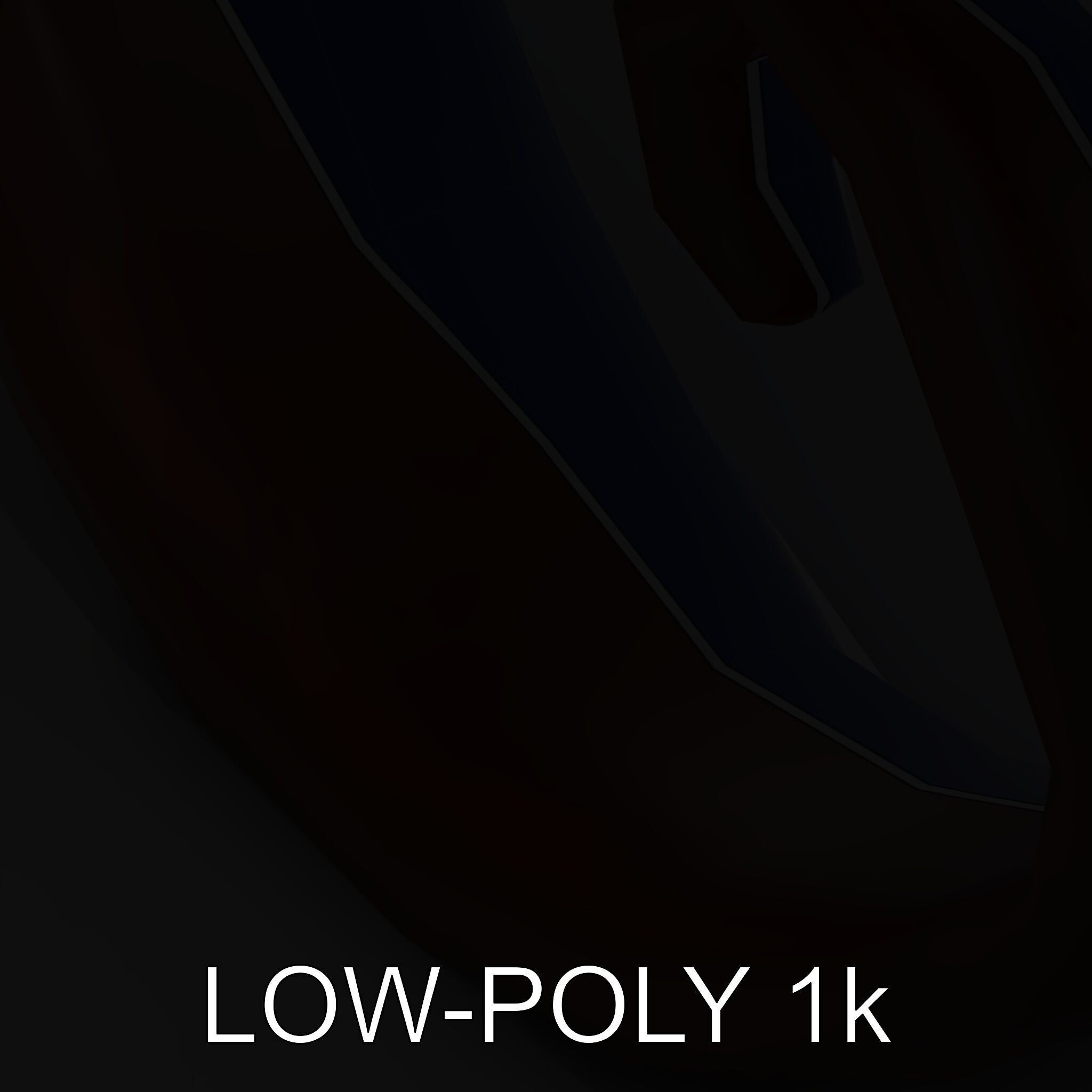 Ornamental Spiral Metalwork Model Pack Low-poly 3D model_25