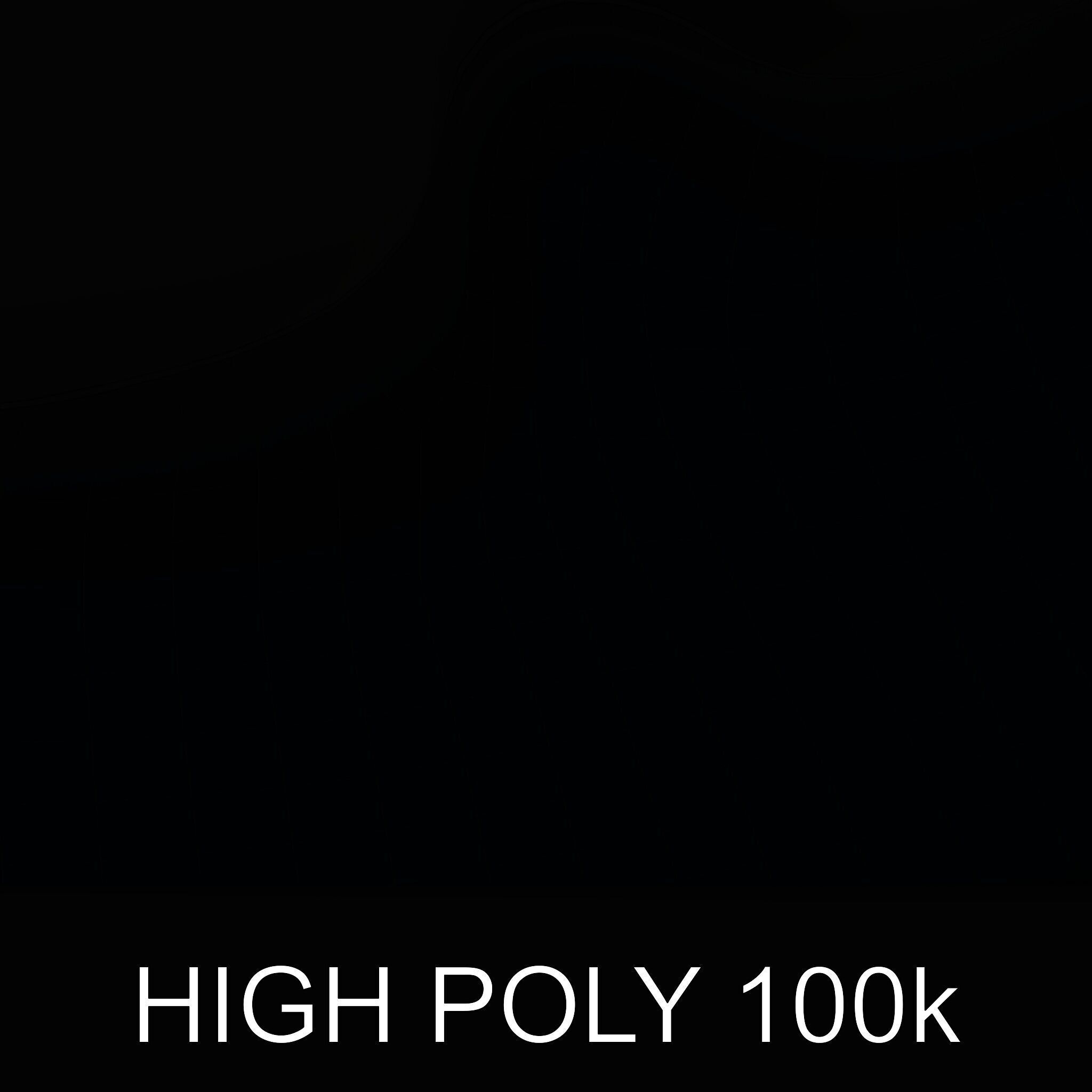 Ornamental Spiral Metalwork Model Pack Low-poly 3D model_29