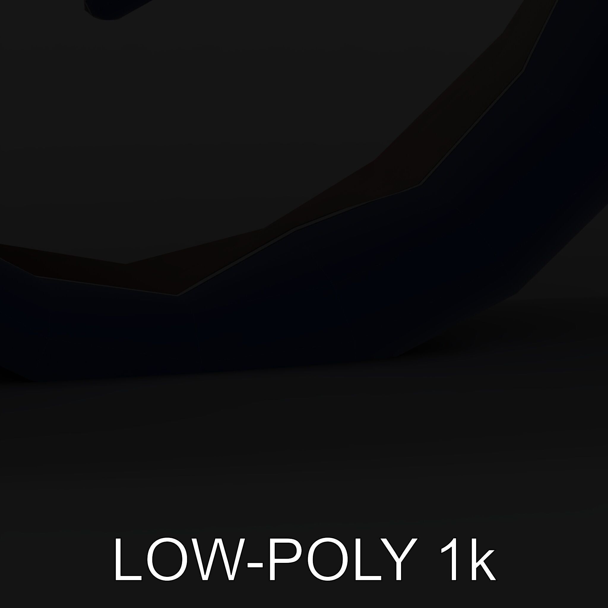 Ornamental Spiral Metalwork Model Pack Low-poly 3D model_12