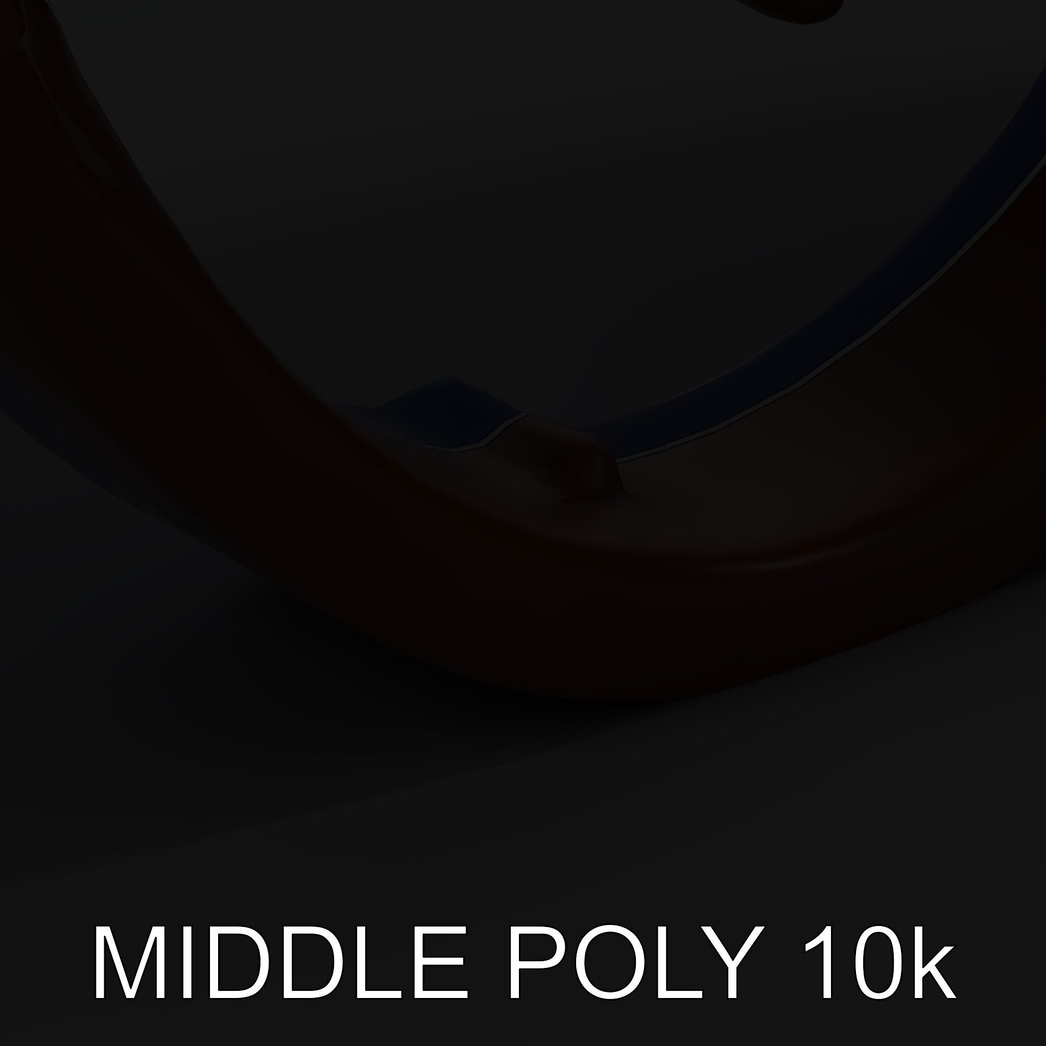 Ornamental Spiral Metalwork Model Pack Low-poly 3D model_27