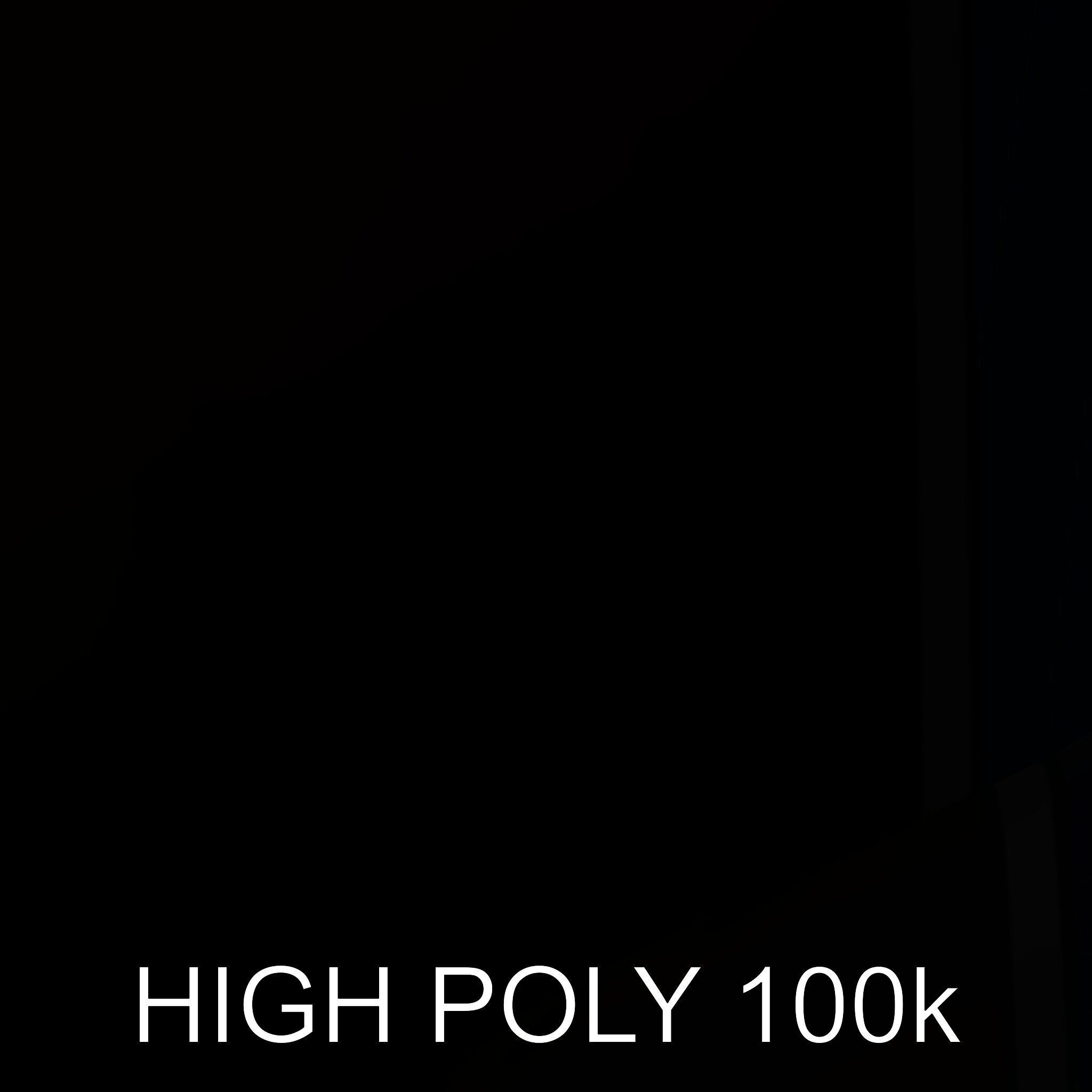 Ornamental Spiral Metalwork Model Pack Low-poly 3D model_32