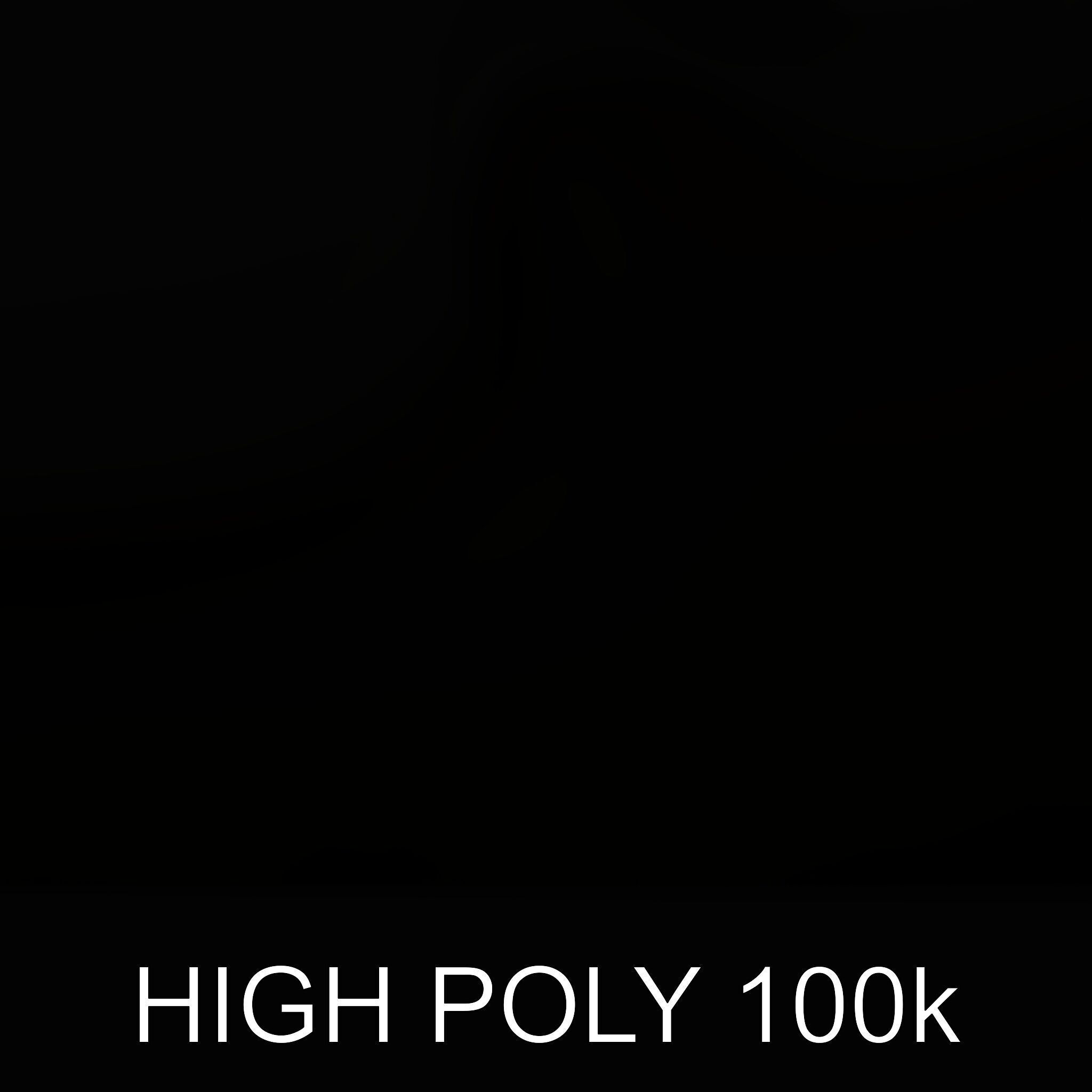 Ornamental Spiral Metalwork Model Pack Low-poly 3D model_26