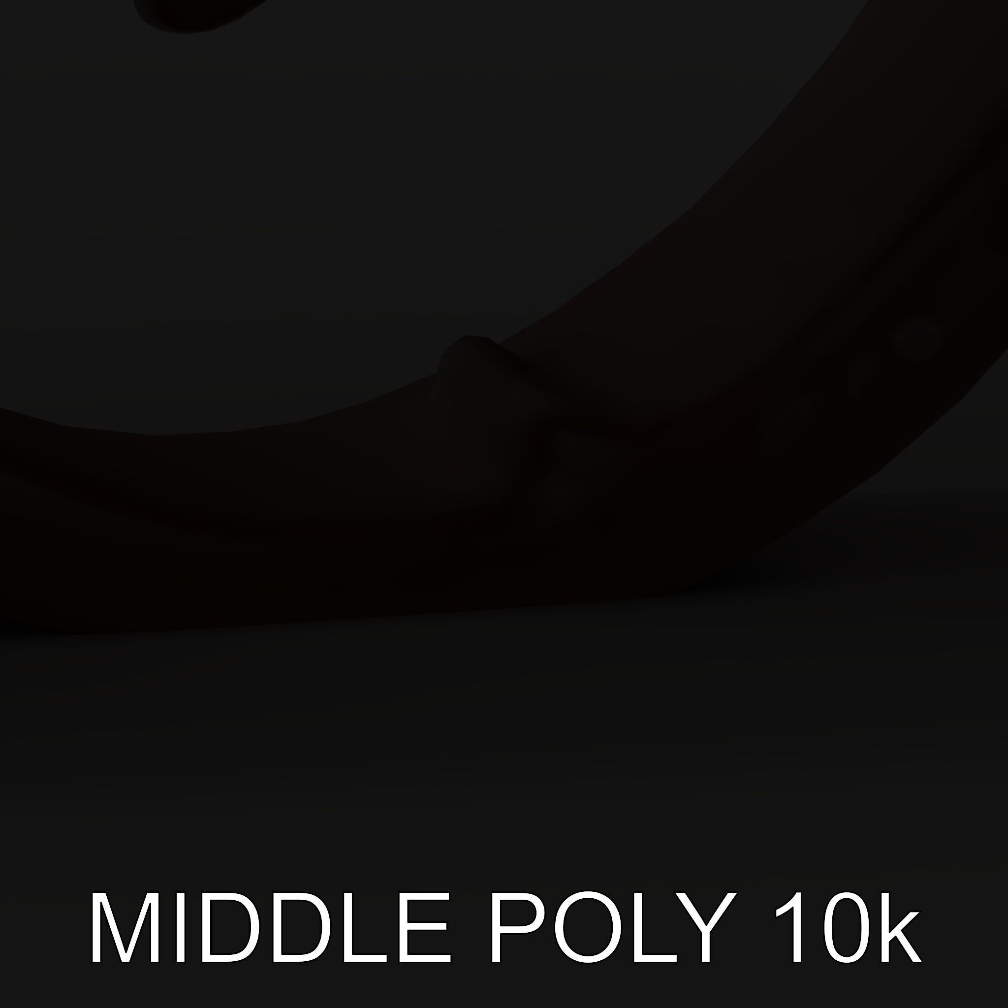 Ornamental Spiral Metalwork Model Pack Low-poly 3D model_8