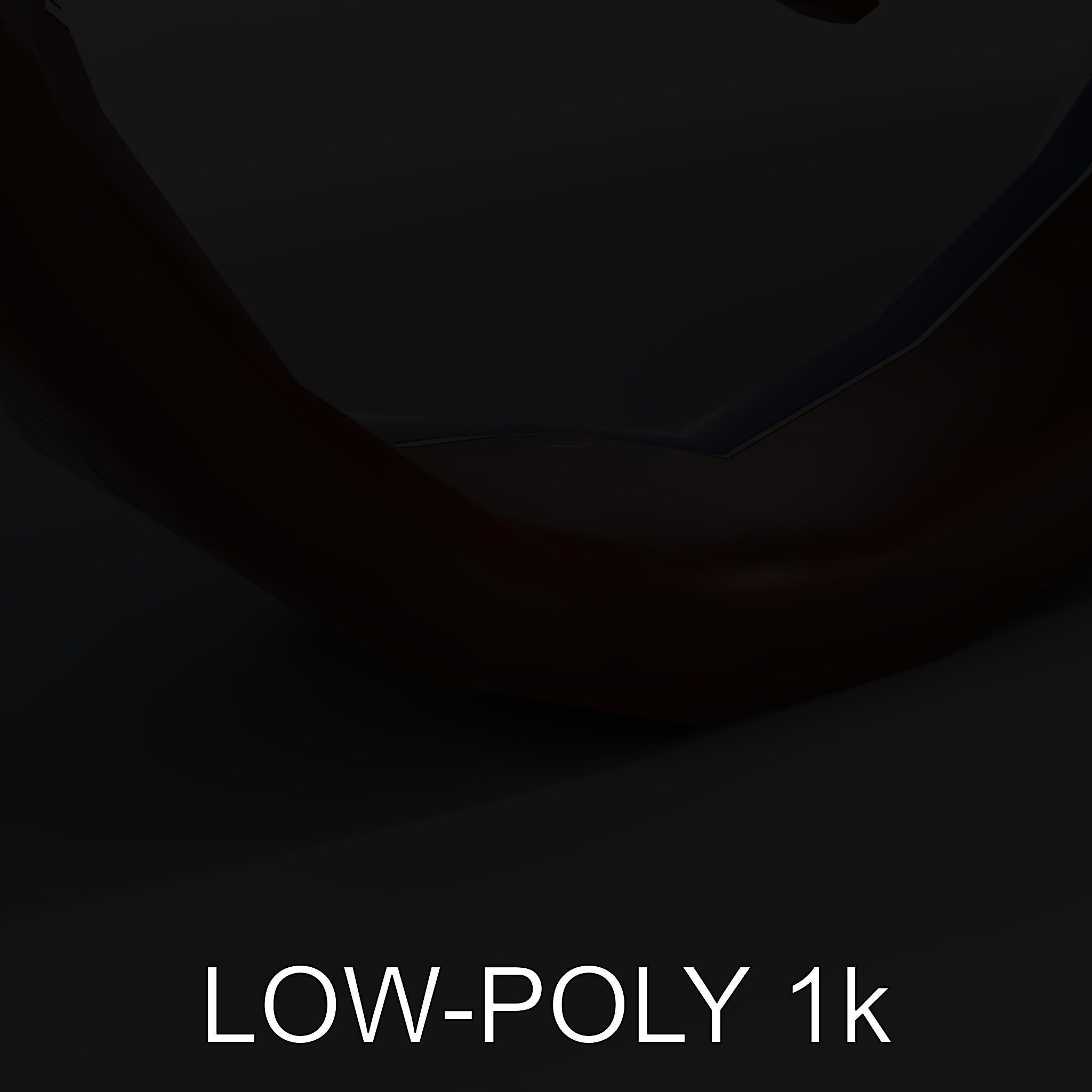 Ornamental Spiral Metalwork Model Pack Low-poly 3D model_22