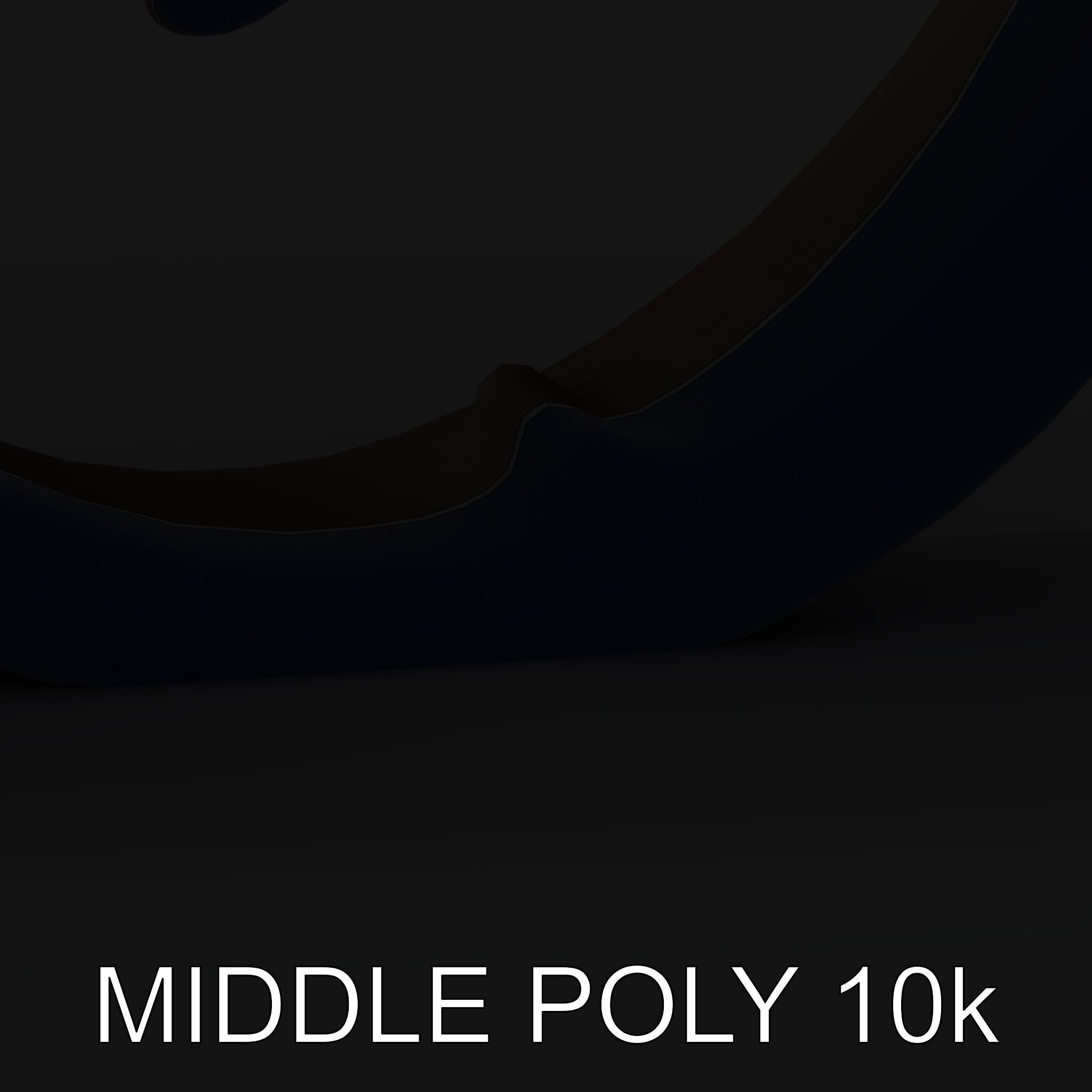 Ornamental Spiral Metalwork Model Pack Low-poly 3D model_16