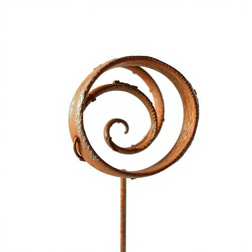 Ornamental Spiral Metalwork Model Pack Low-poly 3D model