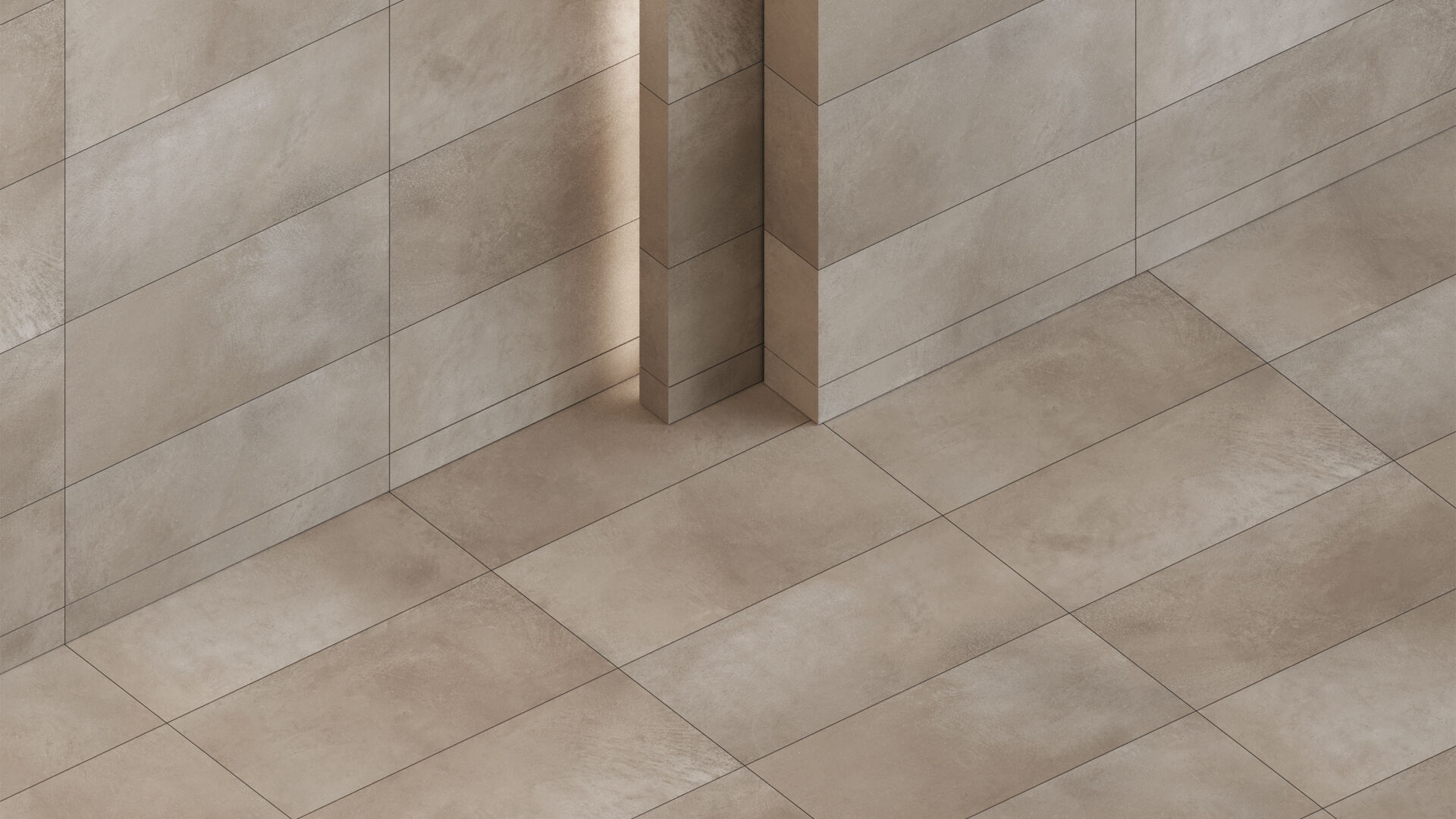 Blend Modern Concrete Floor Tile Collection 60x120 by Revigres Texture_5