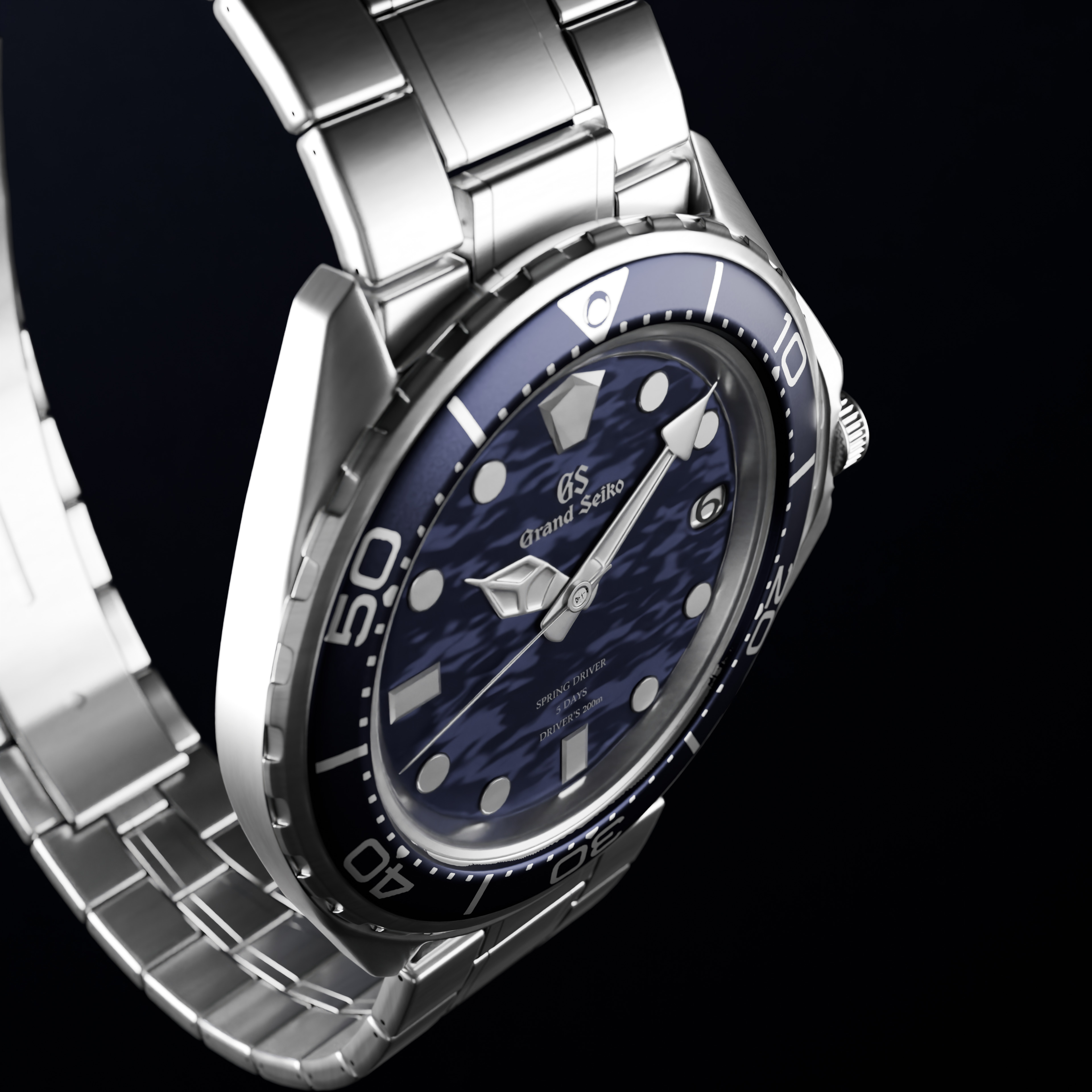 Grand Seiko Luxury Watch Photorealistic 3D Model 3D model_7