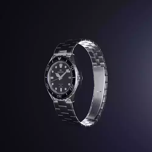 Grand Seiko Luxury Watch Photorealistic 3D Model 3D model