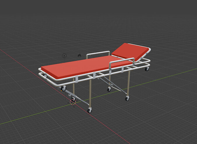 Emergency Bed 3D print model