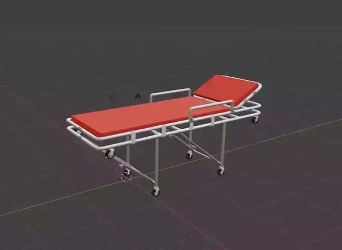 Emergency Bed 3D print model