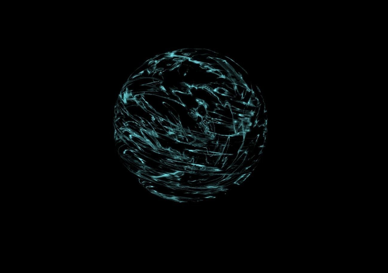 Plasma Shield Particle explosion and Shader Low-poly 3D model_37