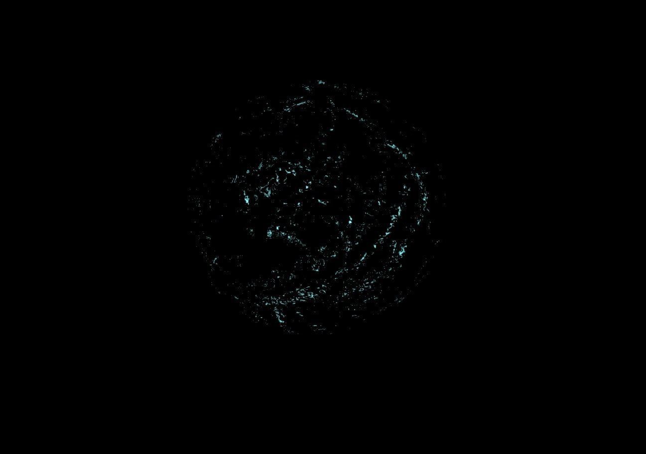 Plasma Shield Particle explosion and Shader Low-poly 3D model_39