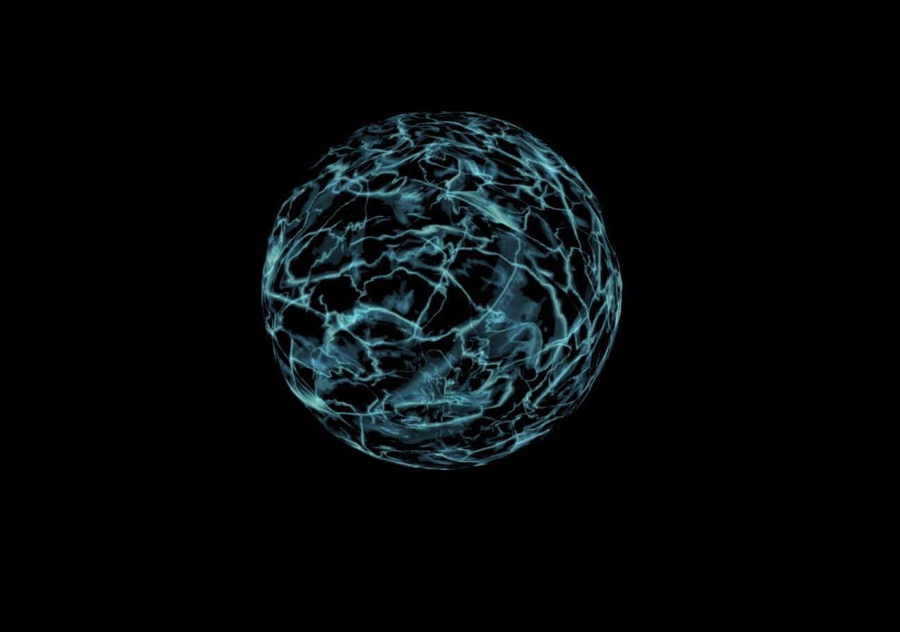 Plasma Shield Particle explosion and Shader Low-poly 3D model_10