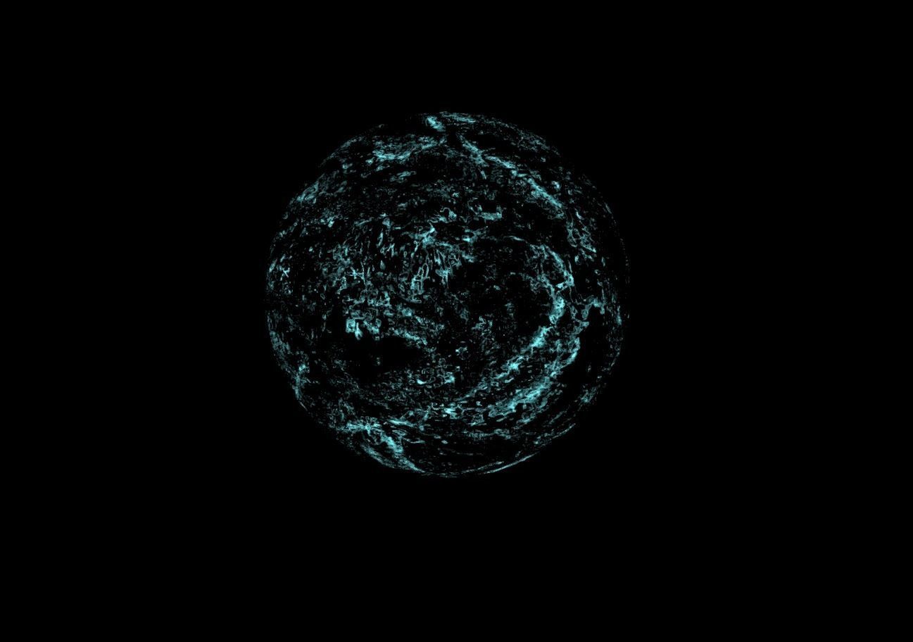 Plasma Shield Particle explosion and Shader Low-poly 3D model_40