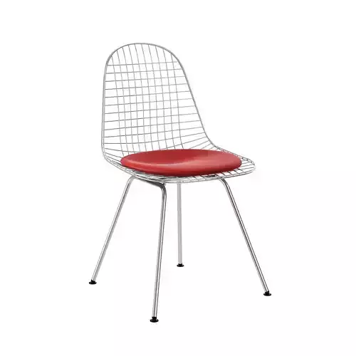 Wire Chair DKX With Seat by Vitra