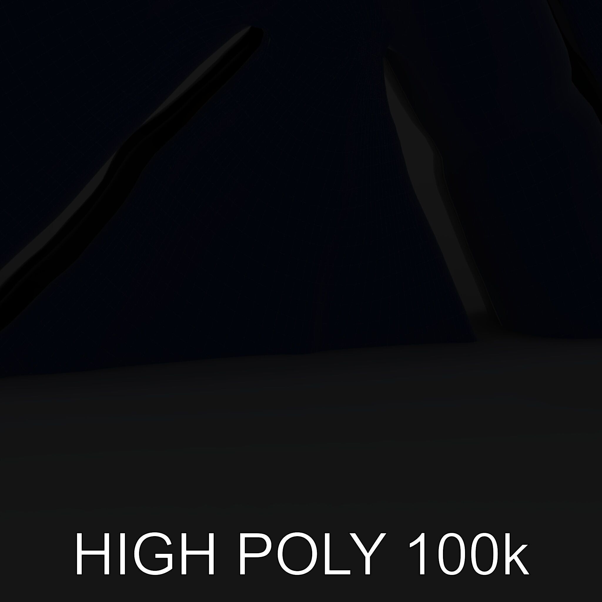 Butterfly Metal Art Model Pack Low-poly 3D model_5