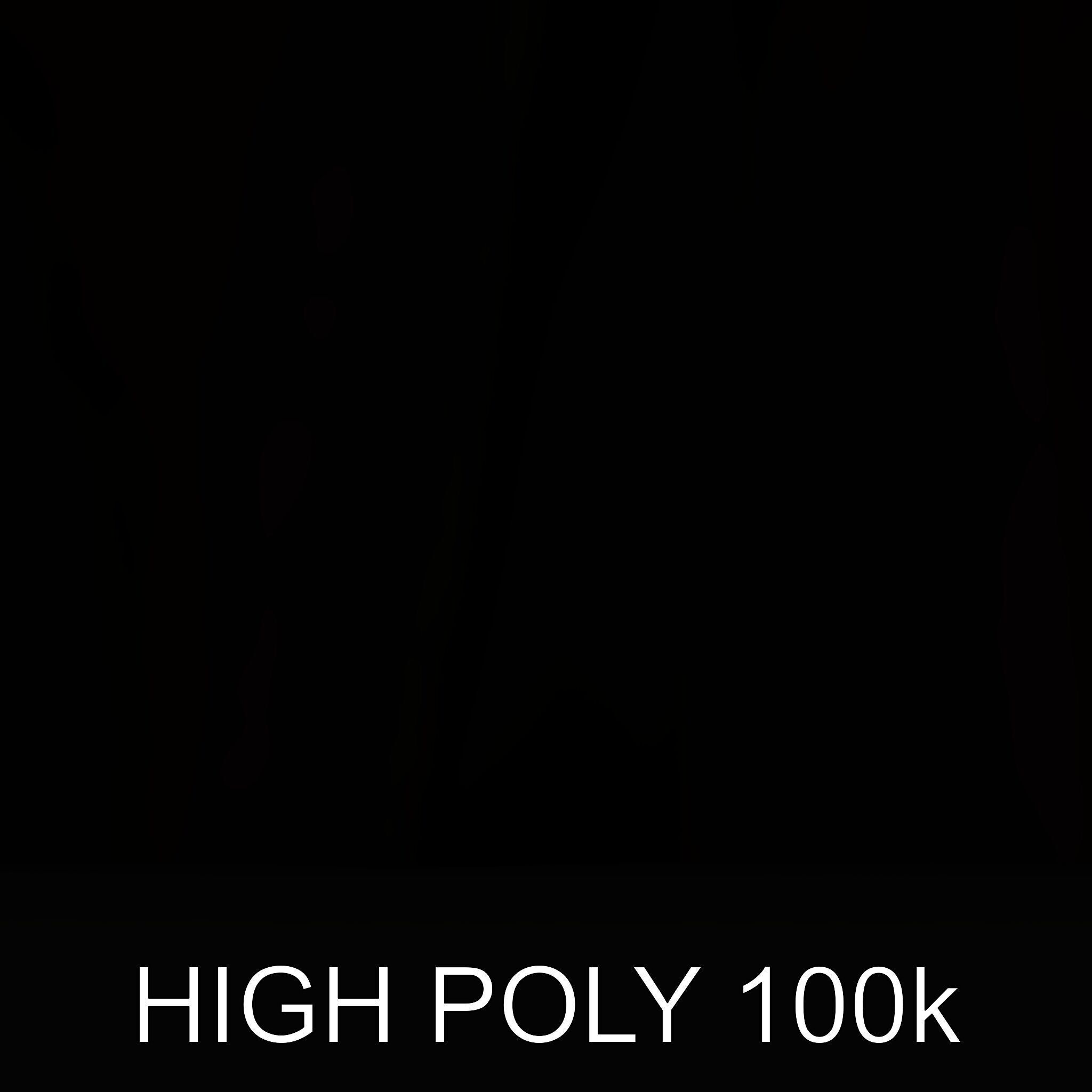 Butterfly Metal Art Model Pack Low-poly 3D model_20