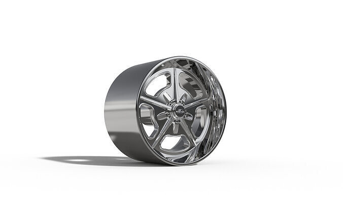 BILLET SPECIALATIES BONNEVILLE WHEEL  3D print model