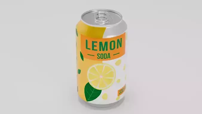 Aluminum soda can 330 ml