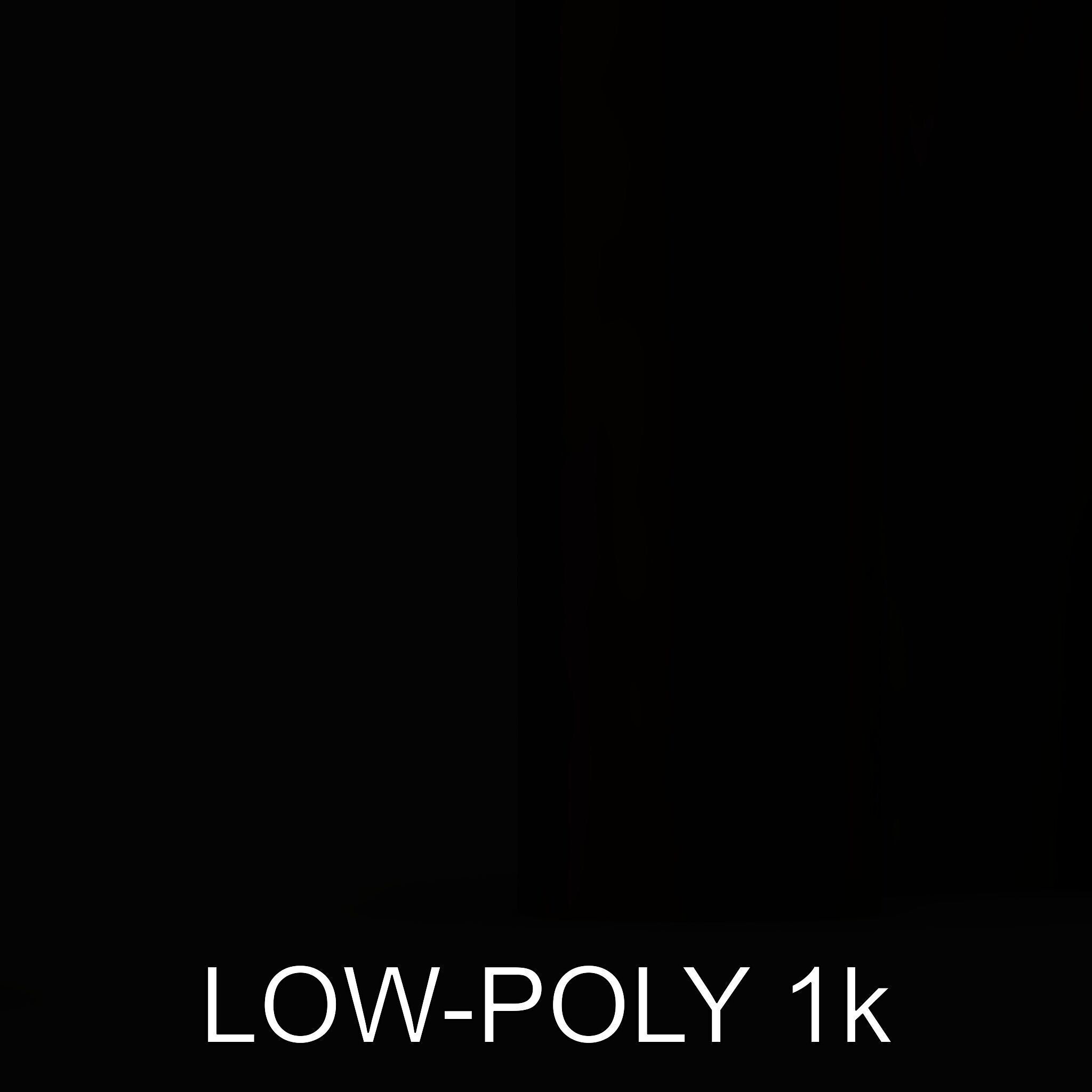 Decorative Cattail Sculpture Model Pack Low-poly 3D model_20