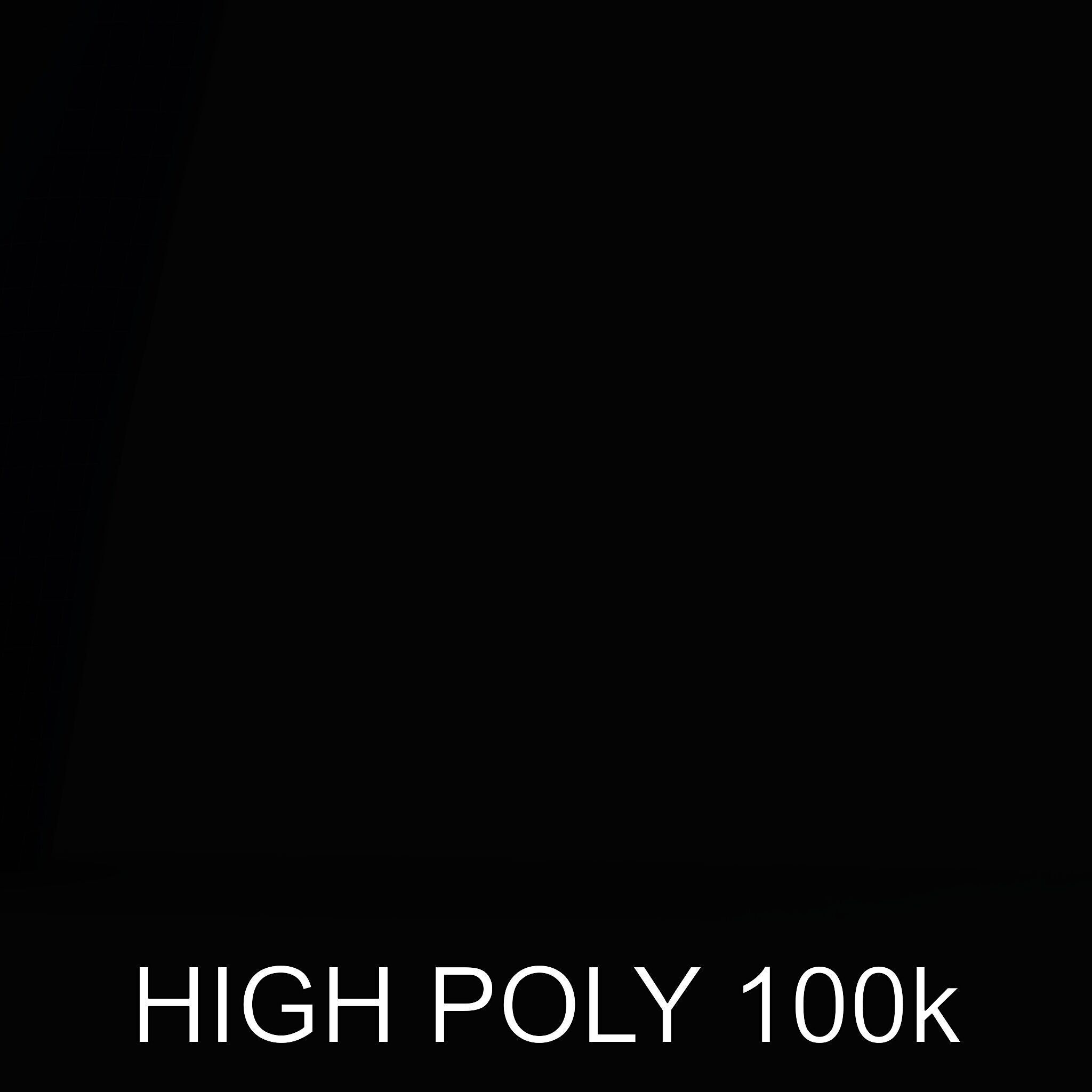 Decorative Cattail Sculpture Model Pack Low-poly 3D model_32